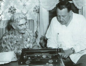 Inez Harlow & Norman Dort in 1953